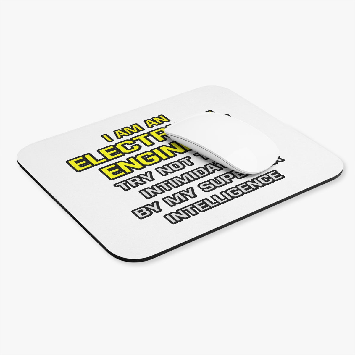 Electrical Engineer...Superior Intelligence - Mouse Pad (Rectangle)