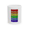 Rainbow Farmer - Ceramic Mug, (11oz, 15oz)
