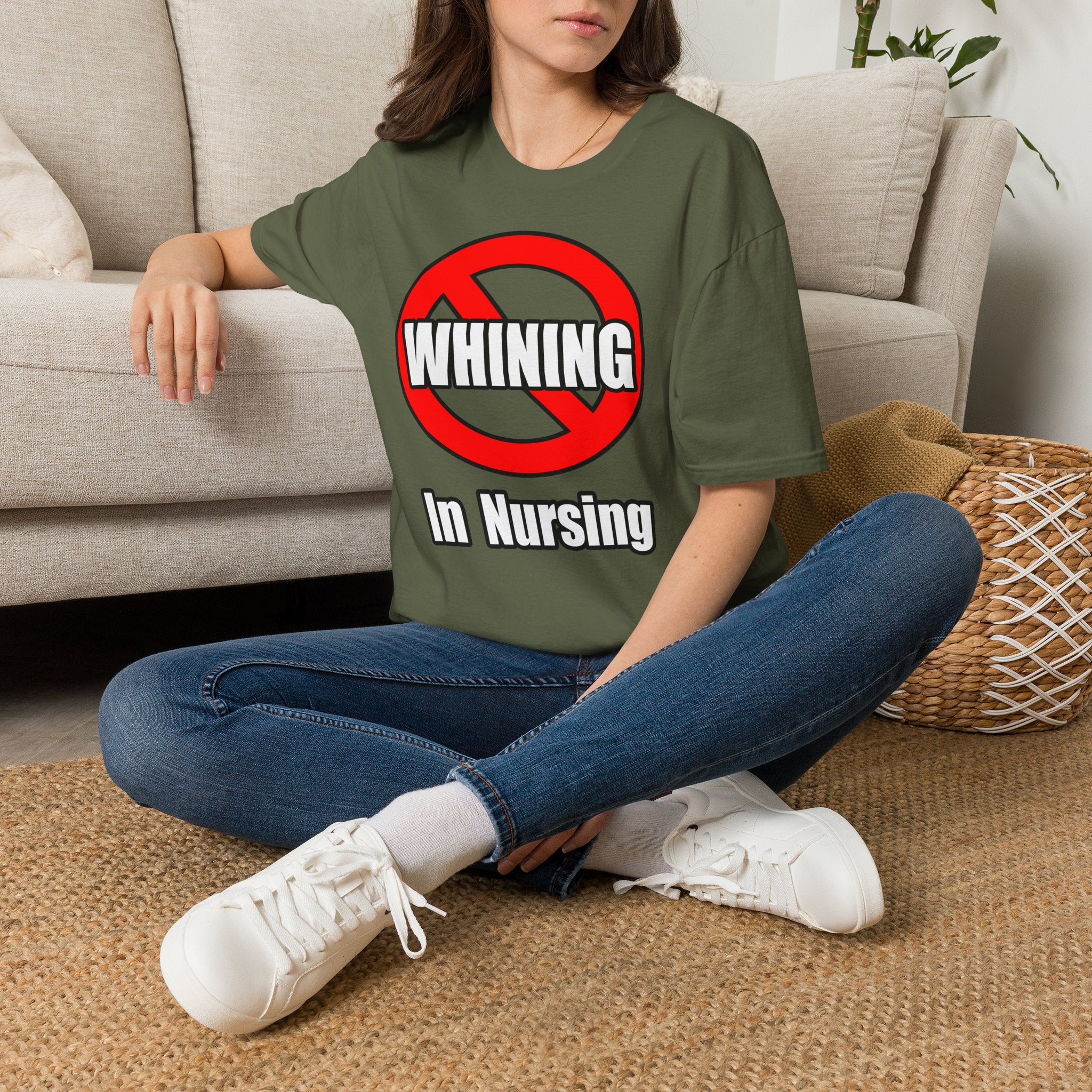 No Whining In Nursing - Unisex Softstyle T-Shirt