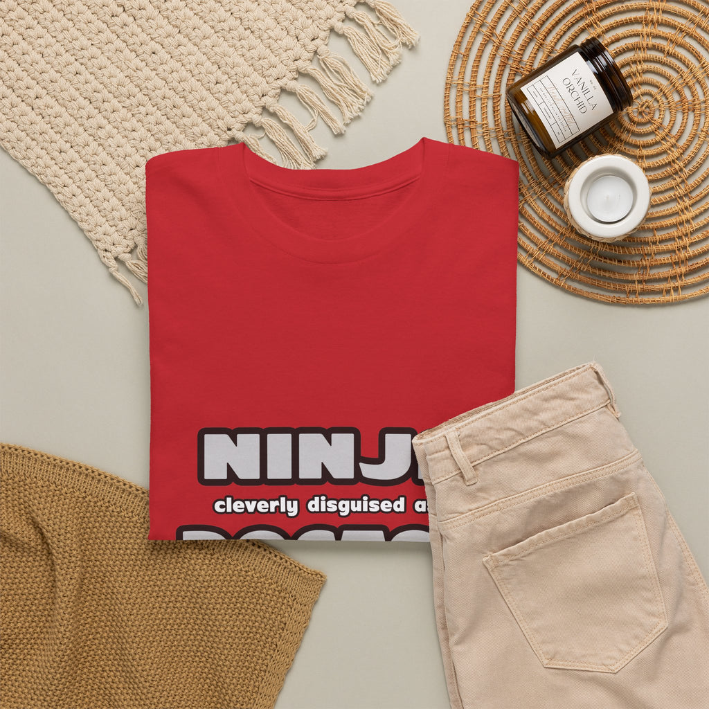 Ninja Cleverly Disguised As A Doctor - Unisex Heavy Cotton Tee