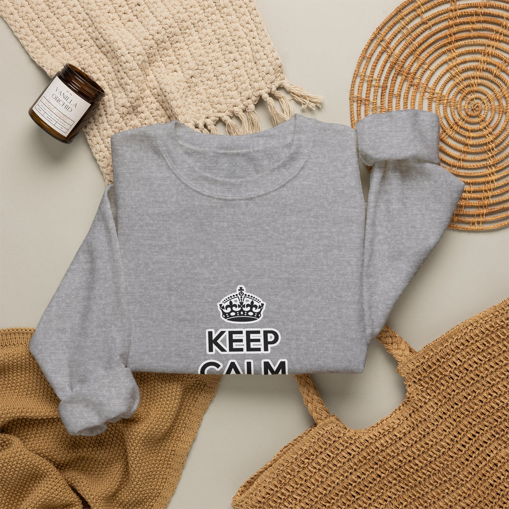 Keep Calm and Call a Nurse - Unisex Heavy Blend™ Crewneck Sweatshirt