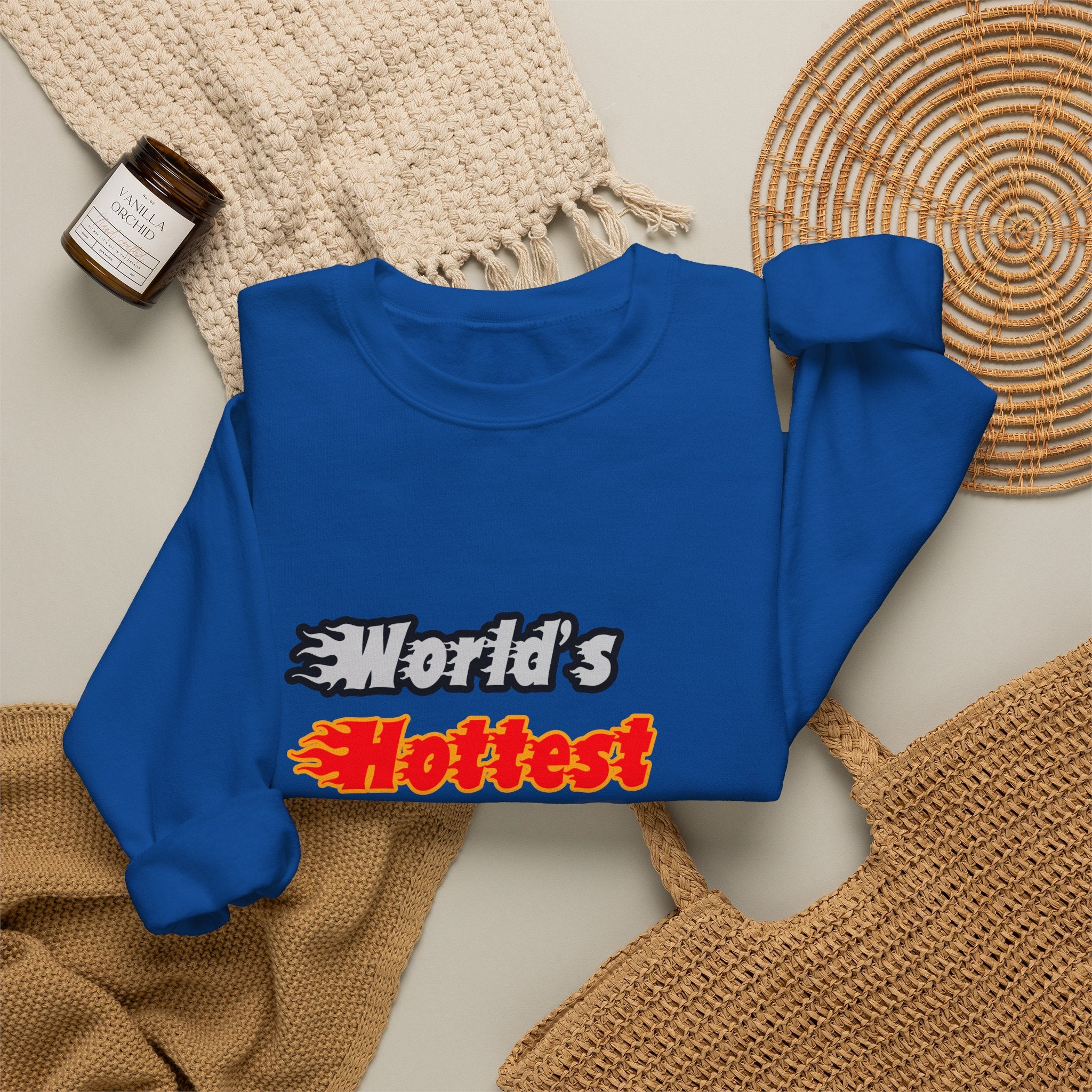 World's Hottest Air Traffic Controller - Unisex Heavy Blend™ Crewneck Sweatshirt
