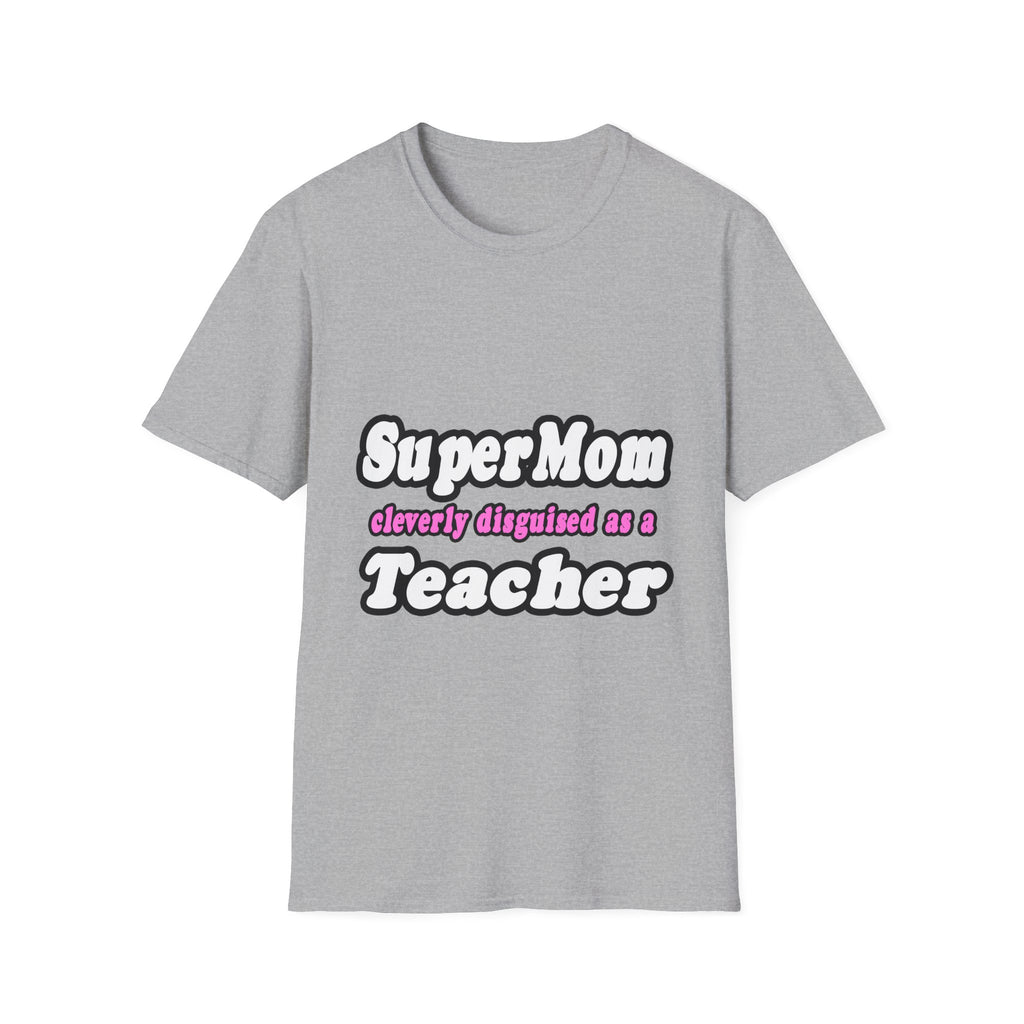 supermom teacher - Unisex Softstyle T-Shirt