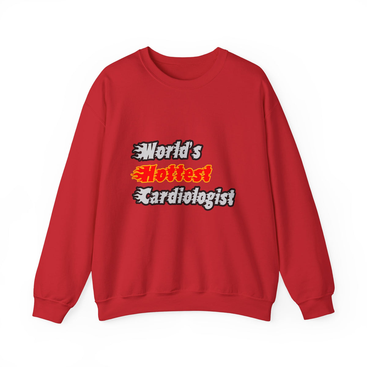 World's Hottest Cardiologist - Unisex Heavy Blend™ Crewneck Sweatshirt