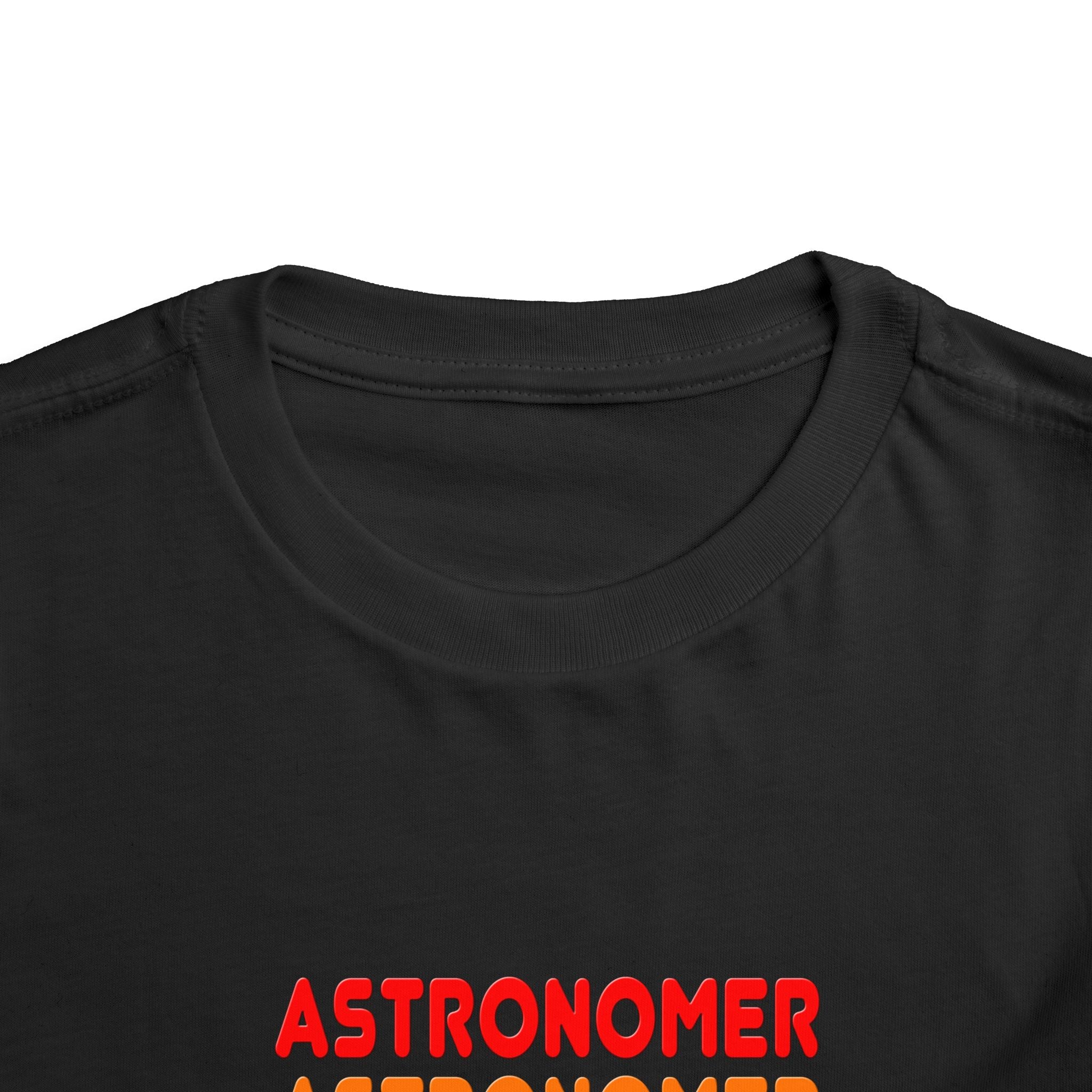 Rainbow Astronomer - Toddler Short Sleeve Tee