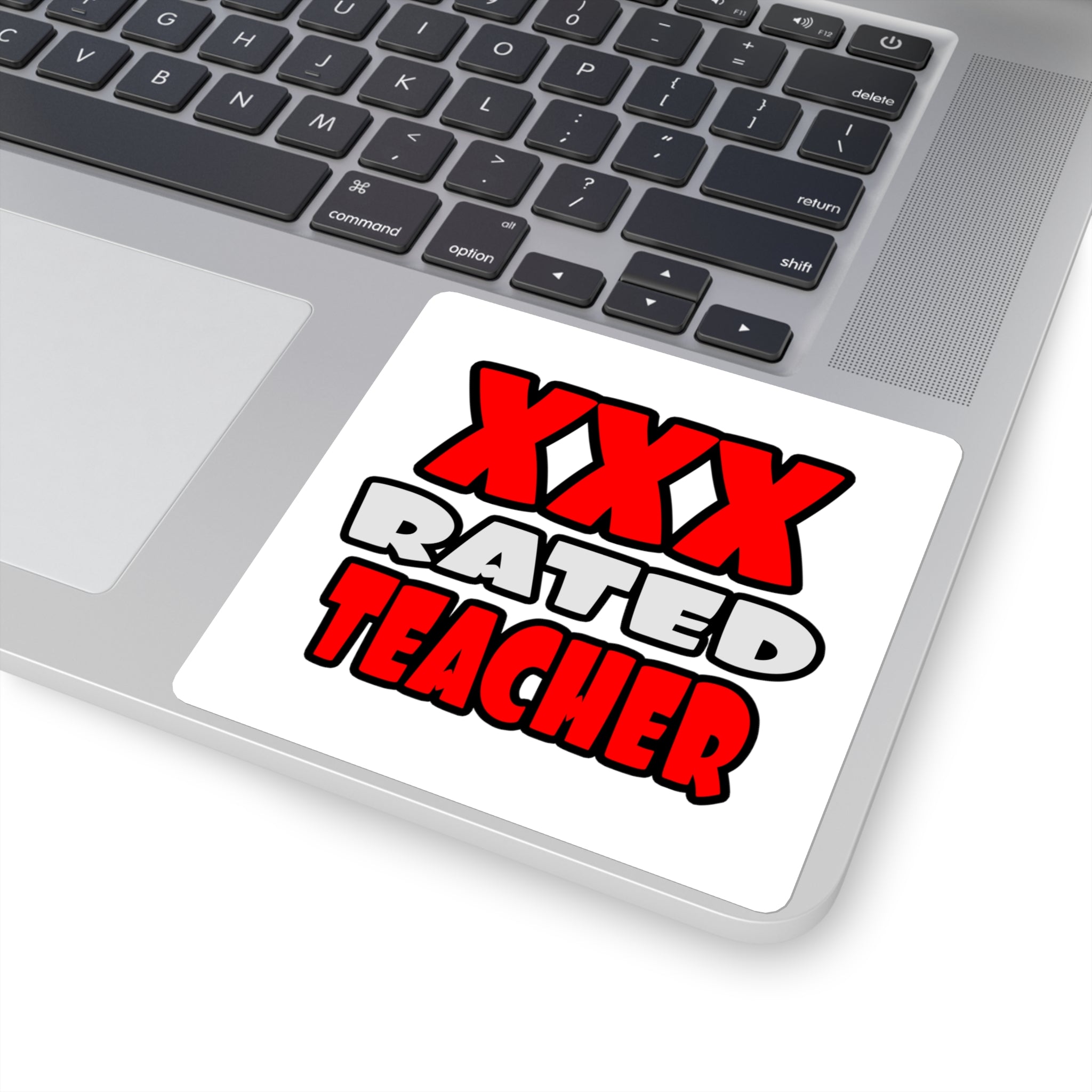 XXX Rated Teacher - Square Stickers