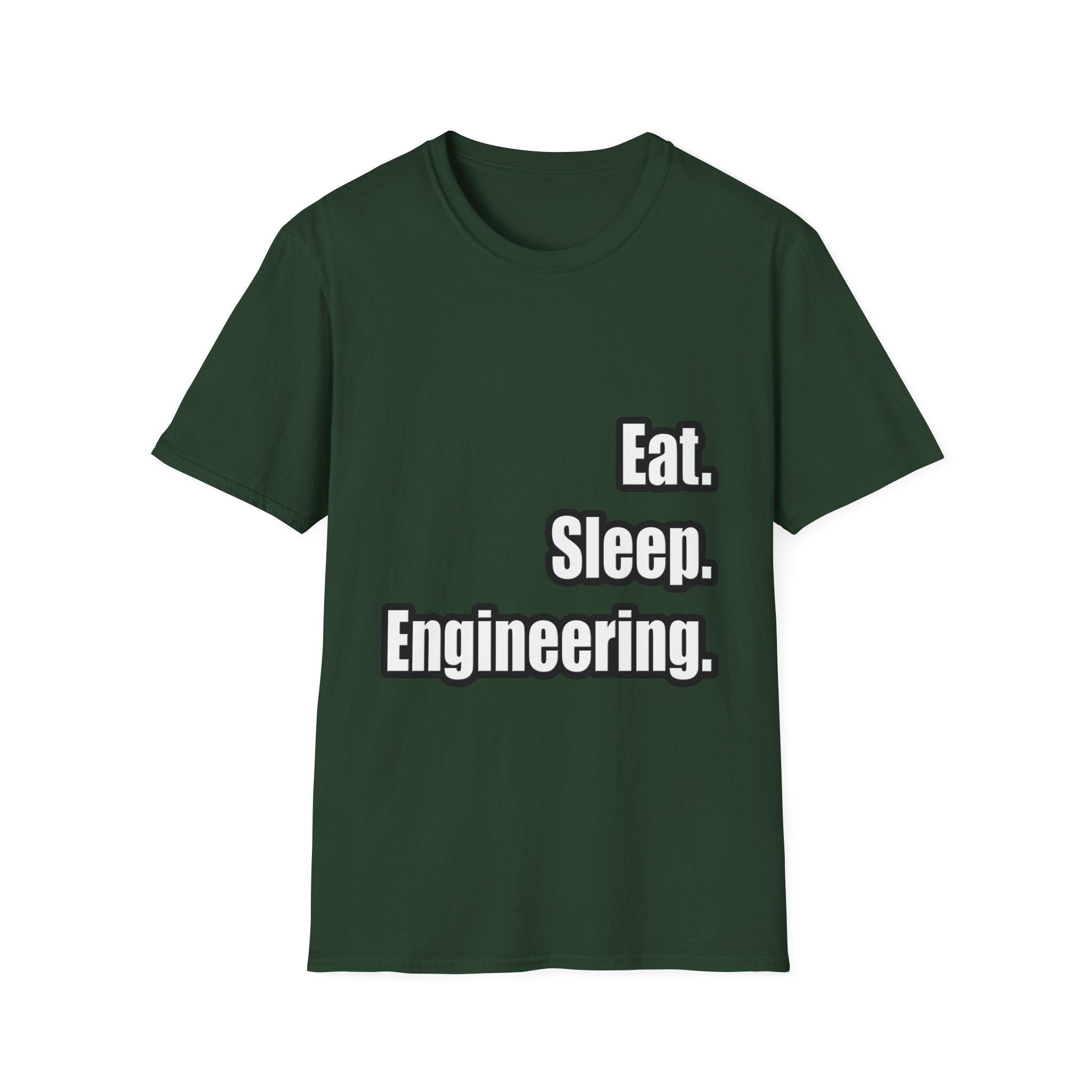 Eat. Sleep. Engineering - Unisex Softstyle T-Shirt