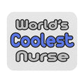 World's Coolest Nurse - Mouse Pad (Rectangle)