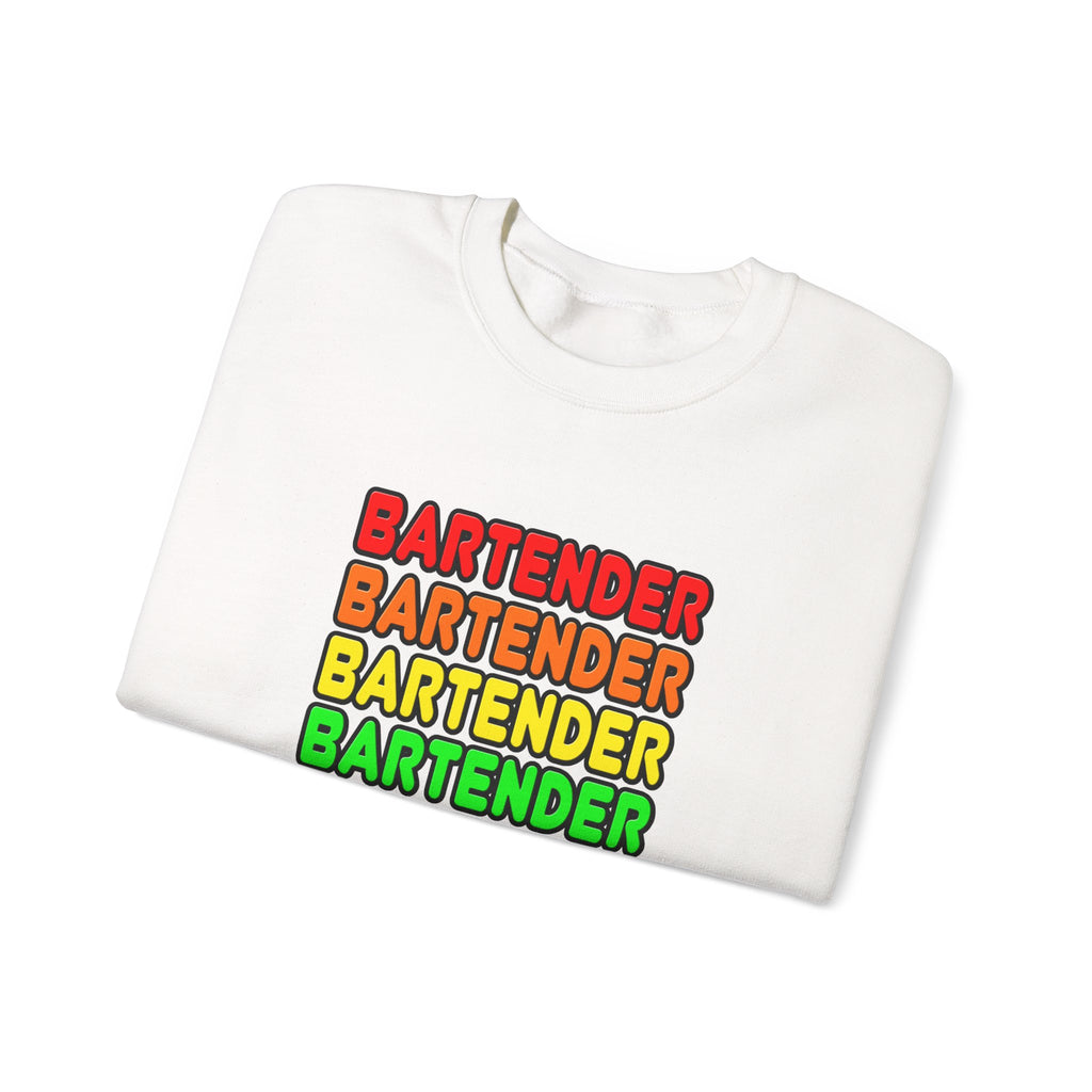 Rainbow Bartender - Unisex Heavy Blend™ Crewneck Sweatshirt
