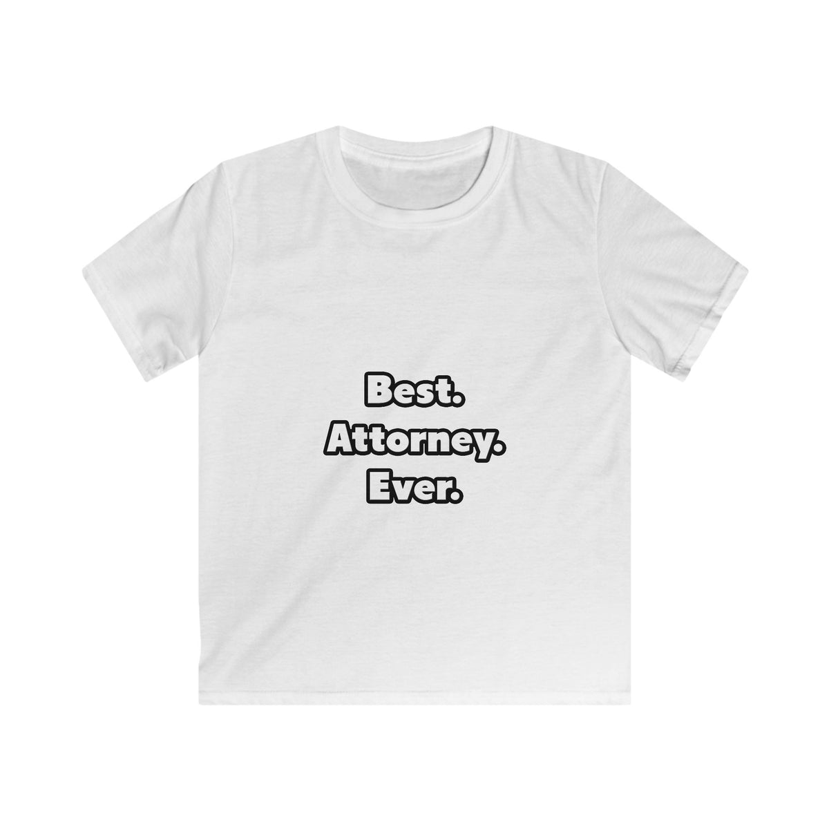 Best. Attorney. Ever - Kids Softstyle Tee