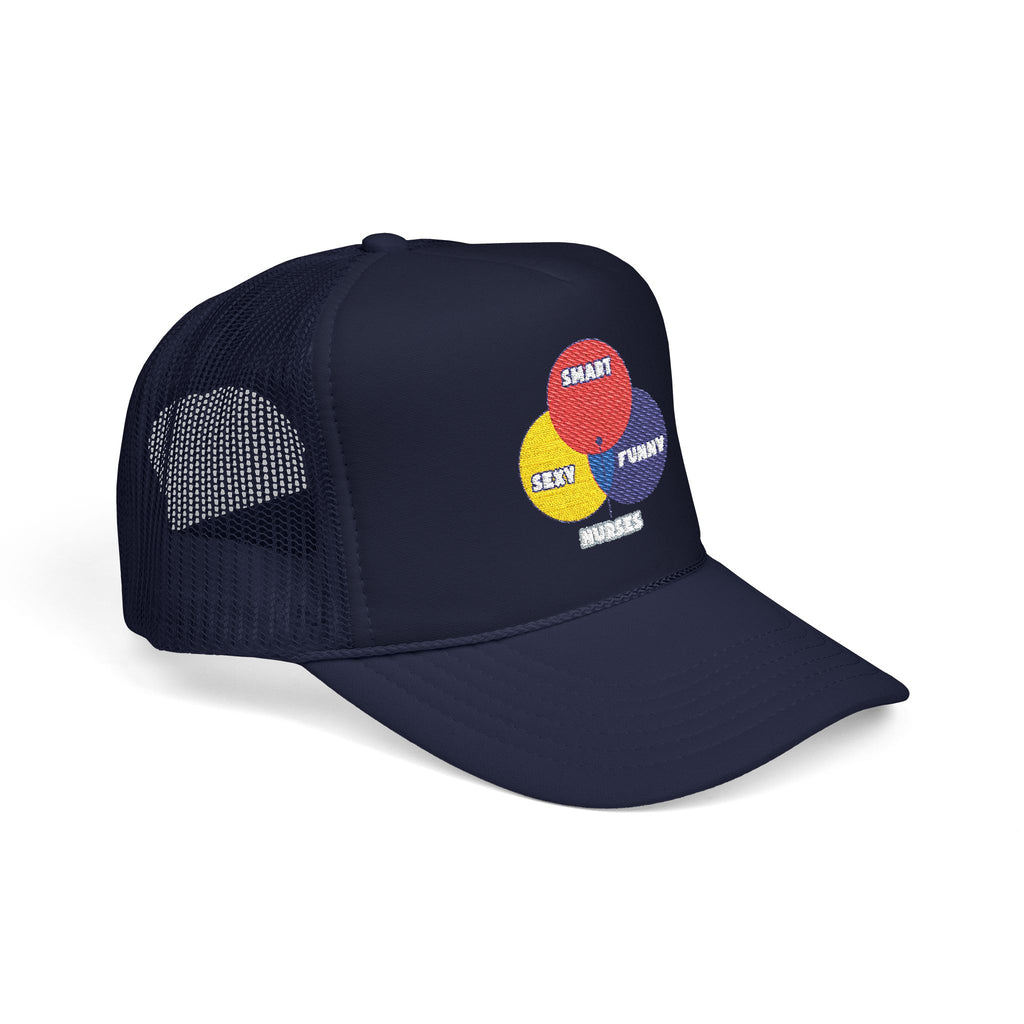 Venn Diagram .. Nurses - Foam Trucker Hat