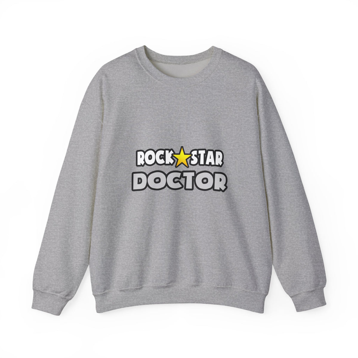 Rock Star Doctor (2) - Unisex Heavy Blend™ Crewneck Sweatshirt