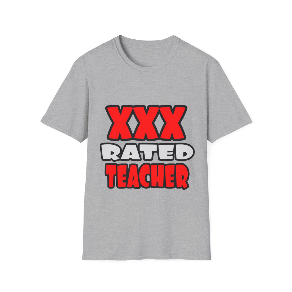 XXX Rated Teacher - Unisex Softstyle T-Shirt