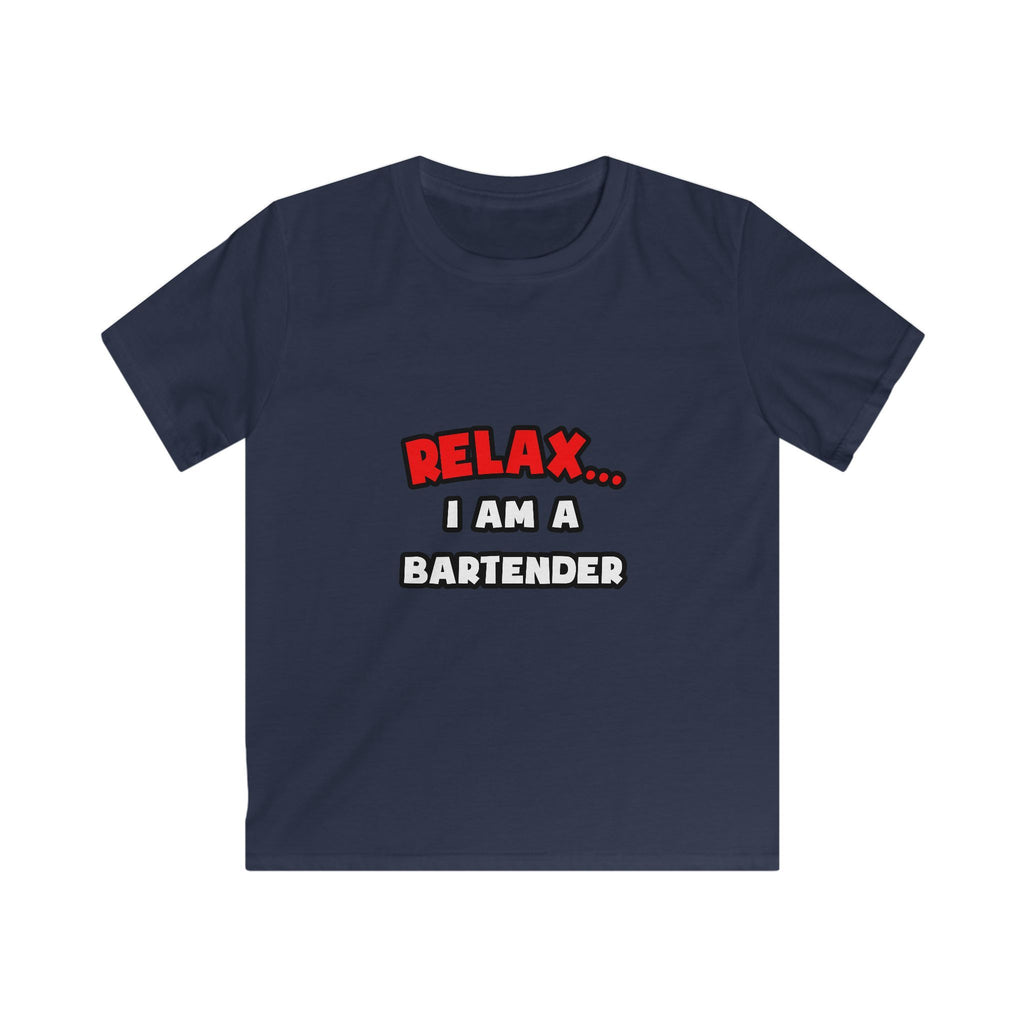 Relax ... I Am a Bartender - Kids Softstyle Tee