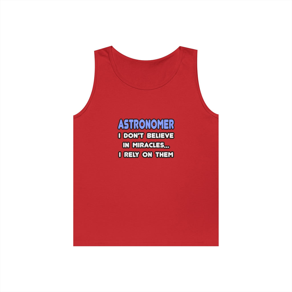 Miracles and Astronomers - Unisex Heavy Cotton Tank Top