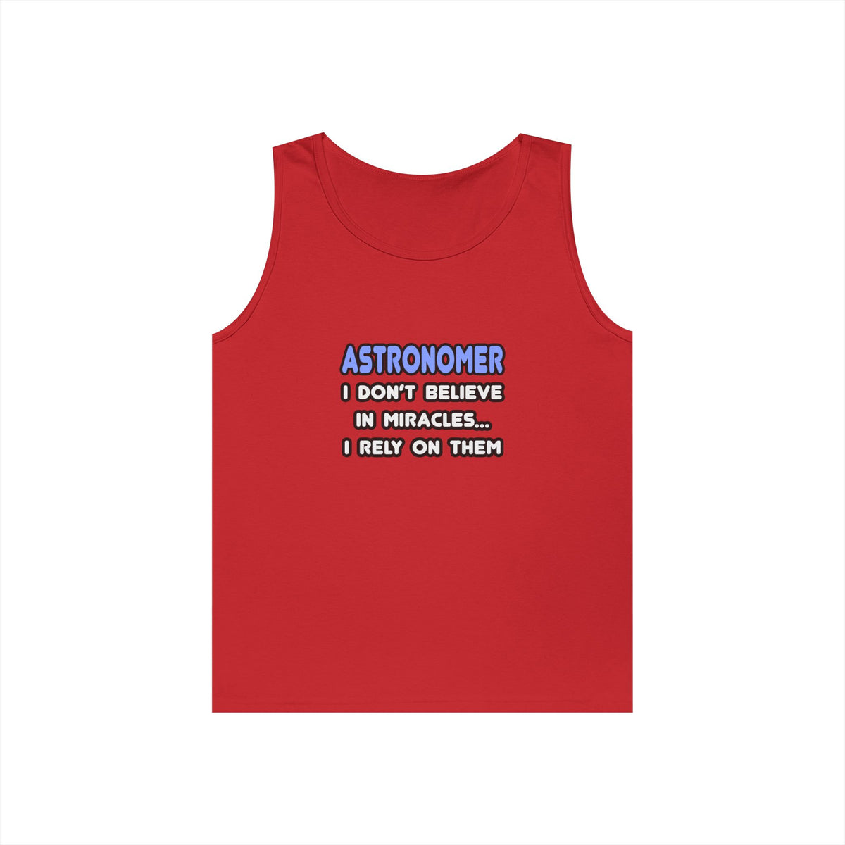 Miracles and Astronomers - Unisex Heavy Cotton Tank Top