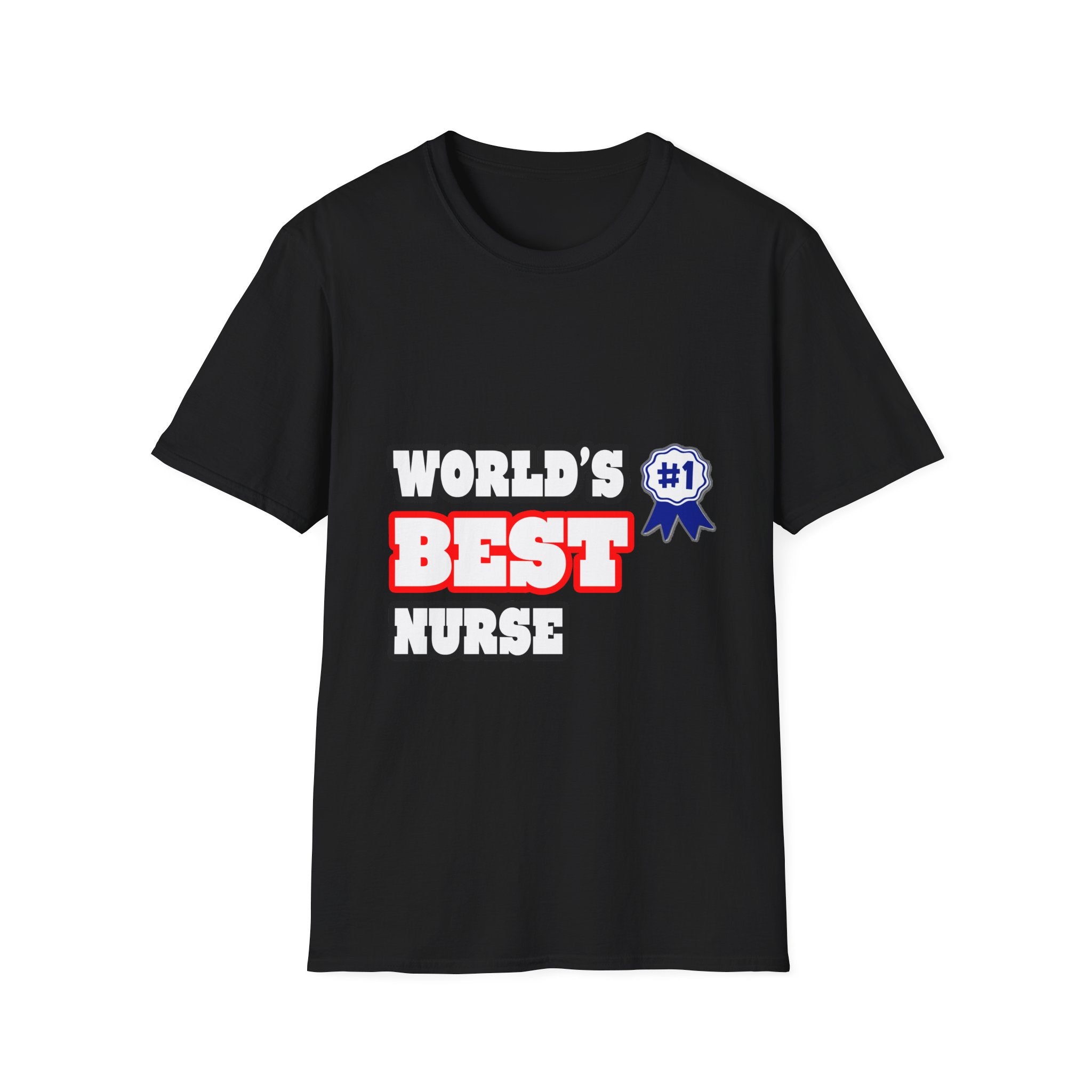 World's Best Nurse - Unisex Softstyle T-Shirt