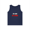 Half Nurse...Half Superhero - Unisex Heavy Cotton Tank Top