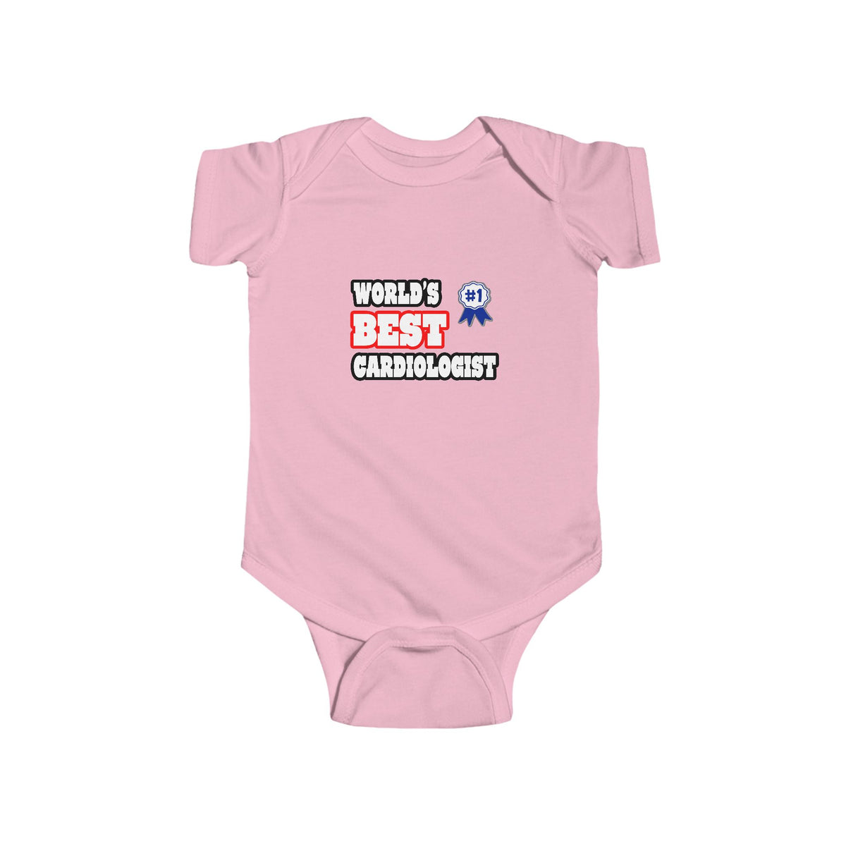 World's Best Cardiologist - Infant Fine Jersey Bodysuit