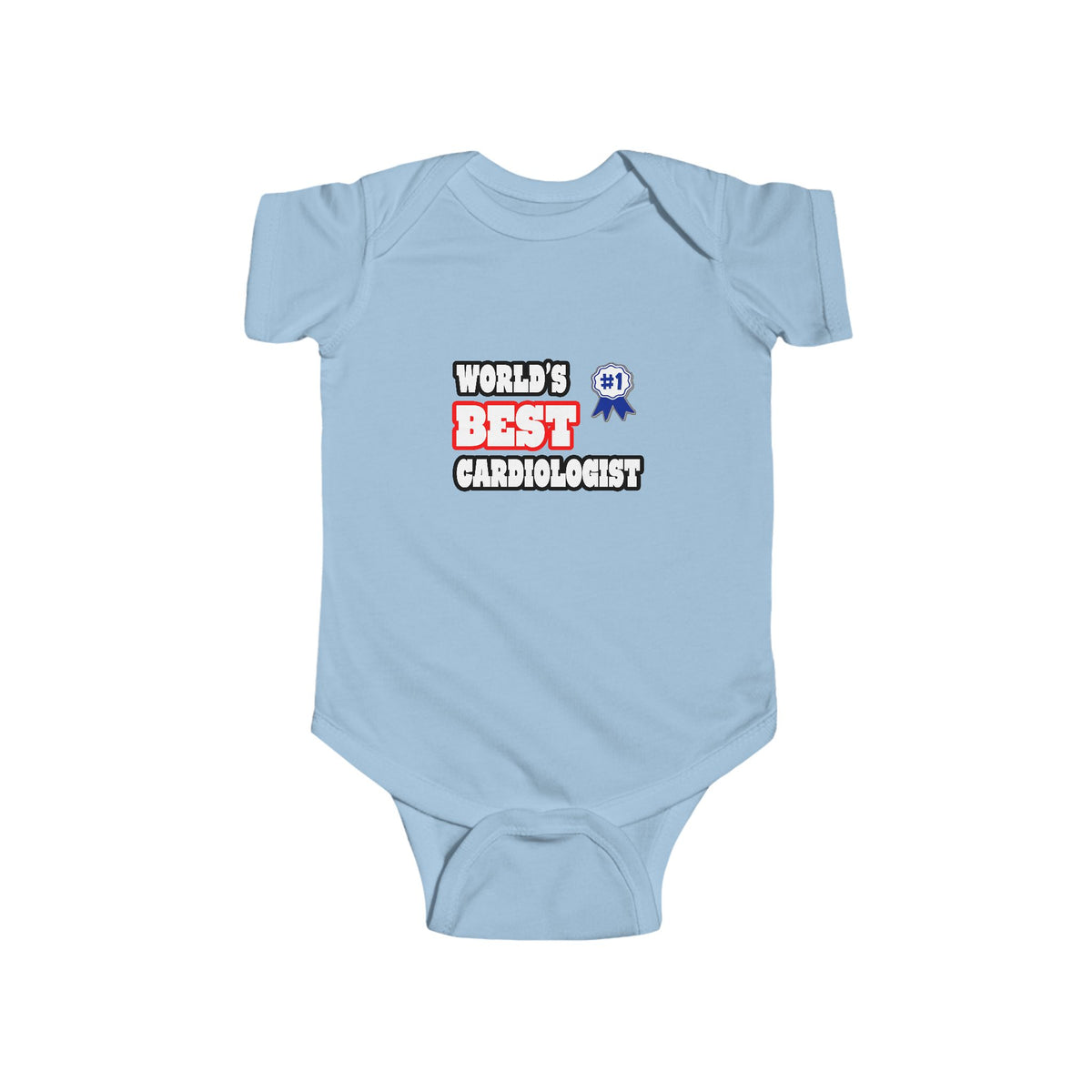 World's Best Cardiologist - Infant Fine Jersey Bodysuit