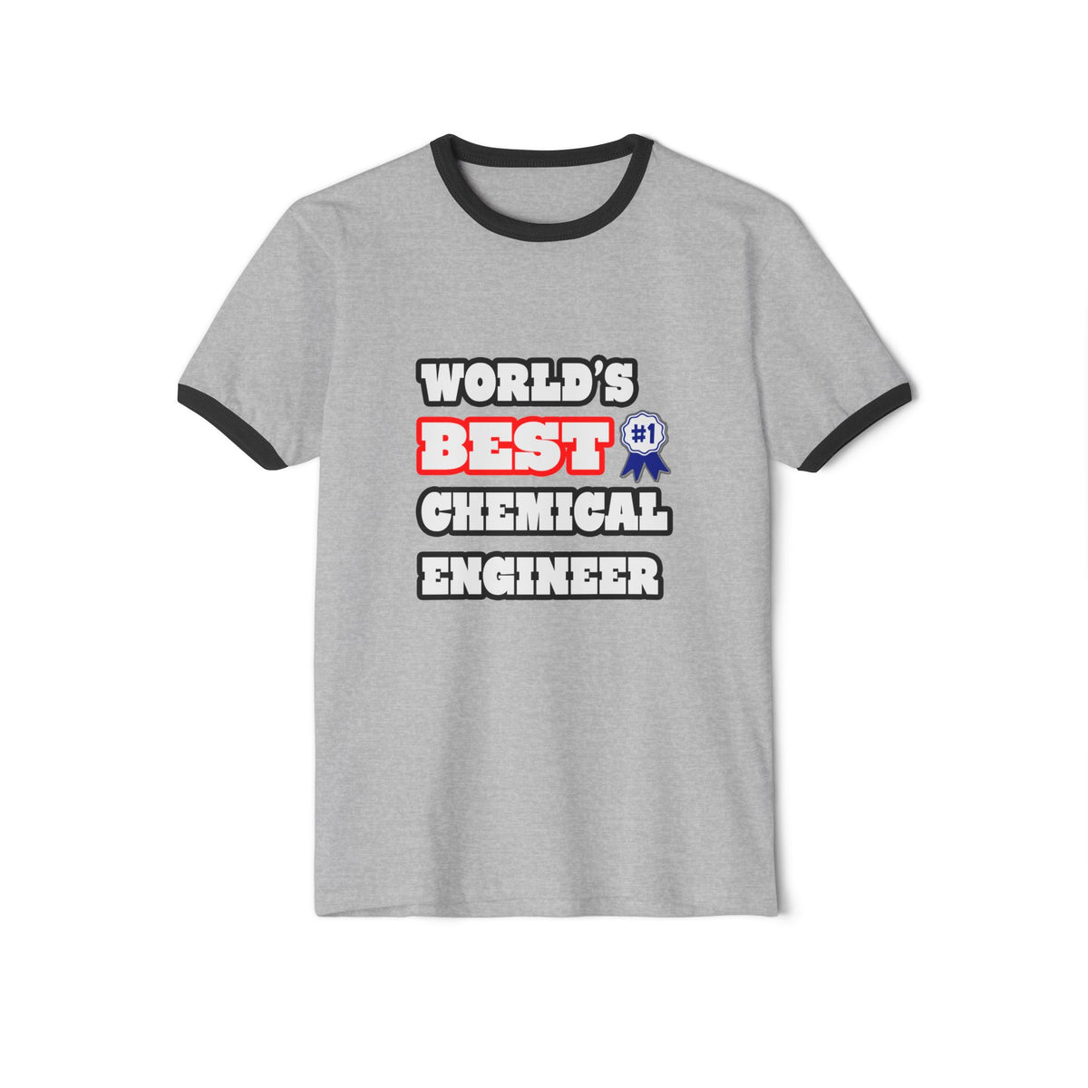 World's Best Chemical Engineer - Unisex Cotton Ringer T-Shirt