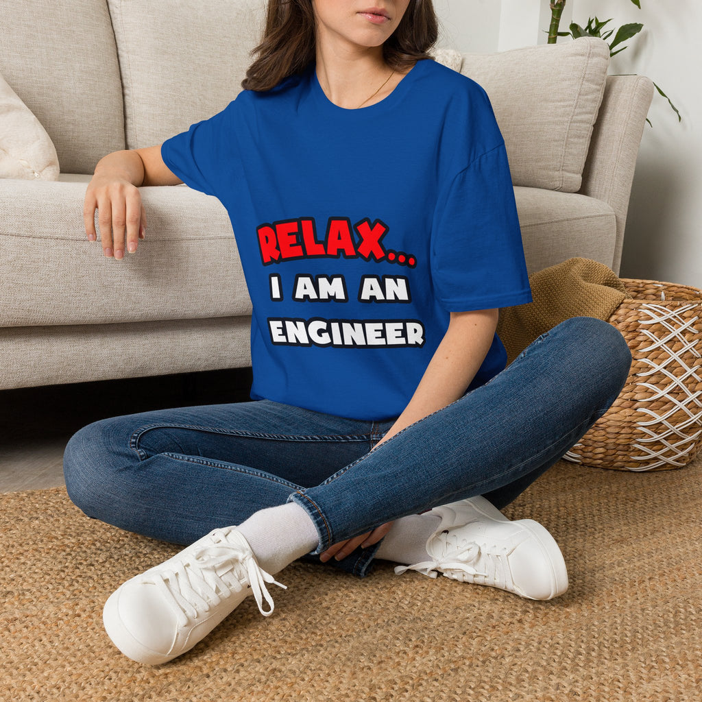 Relax ... I Am An Engineer - Unisex Softstyle T-Shirt