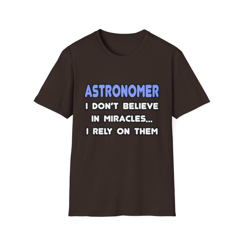 Miracles and Astronomers - Unisex Softstyle T-Shirt