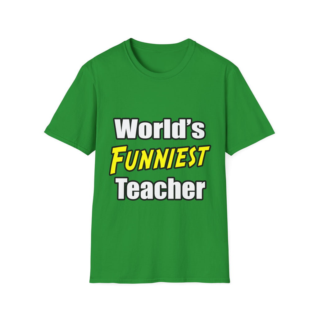World's Funniest Teacher - Unisex Softstyle T-Shirt