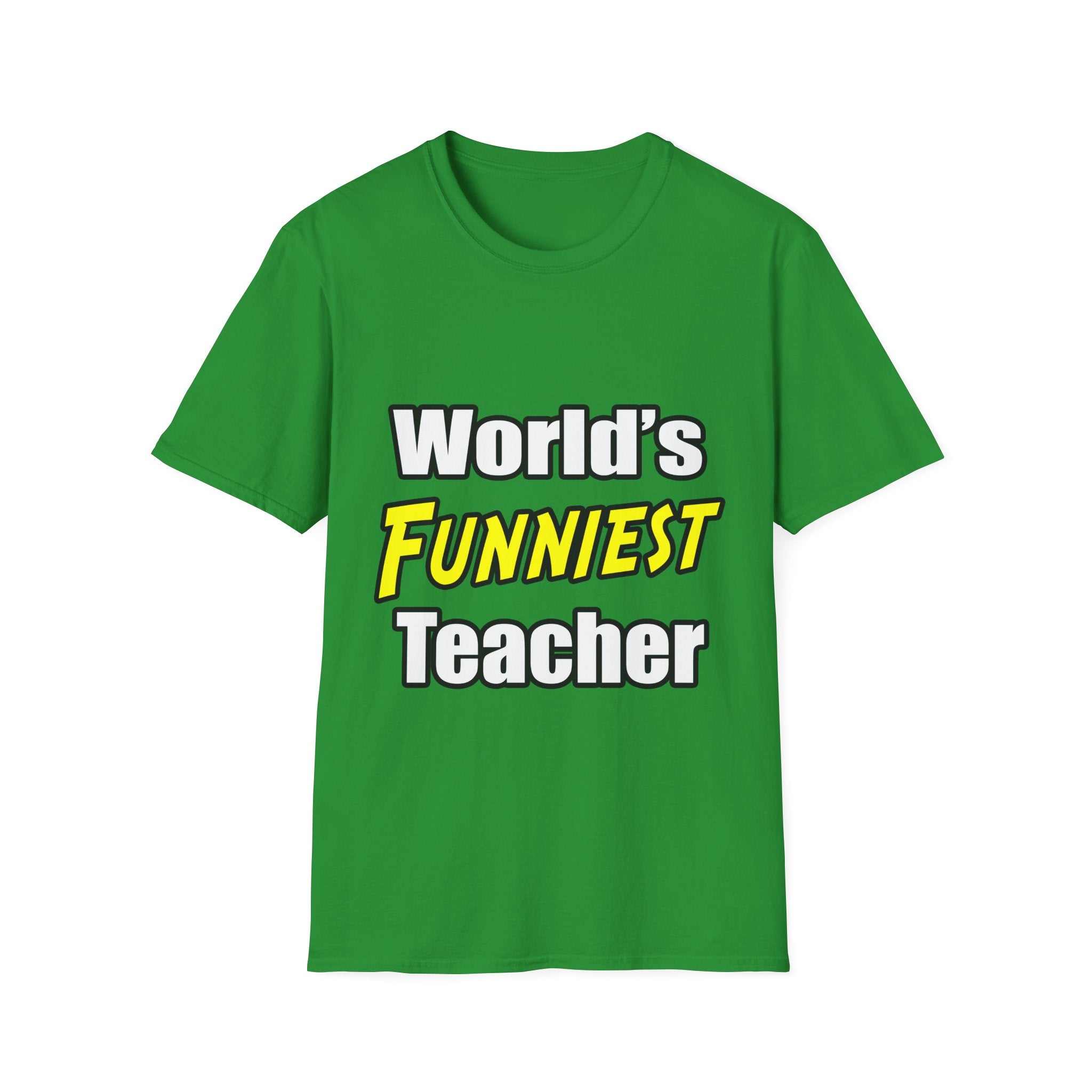 World's Funniest Teacher - Unisex Softstyle T-Shirt