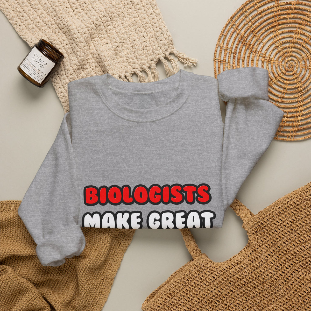 Biologists Make Great Lovers - Unisex Heavy Blend™ Crewneck Sweatshirt