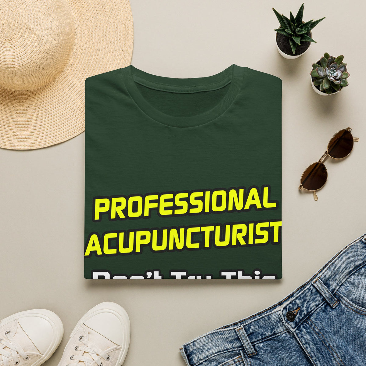 Professional Acupuncturist .. Joke - Unisex Softstyle T-Shirt