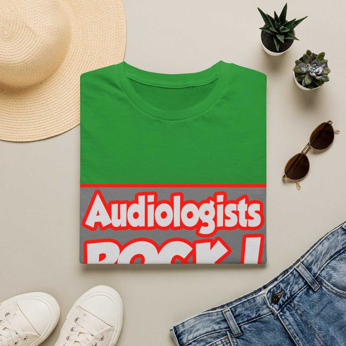 Audiologists Rock! - Unisex Softstyle T-Shirt