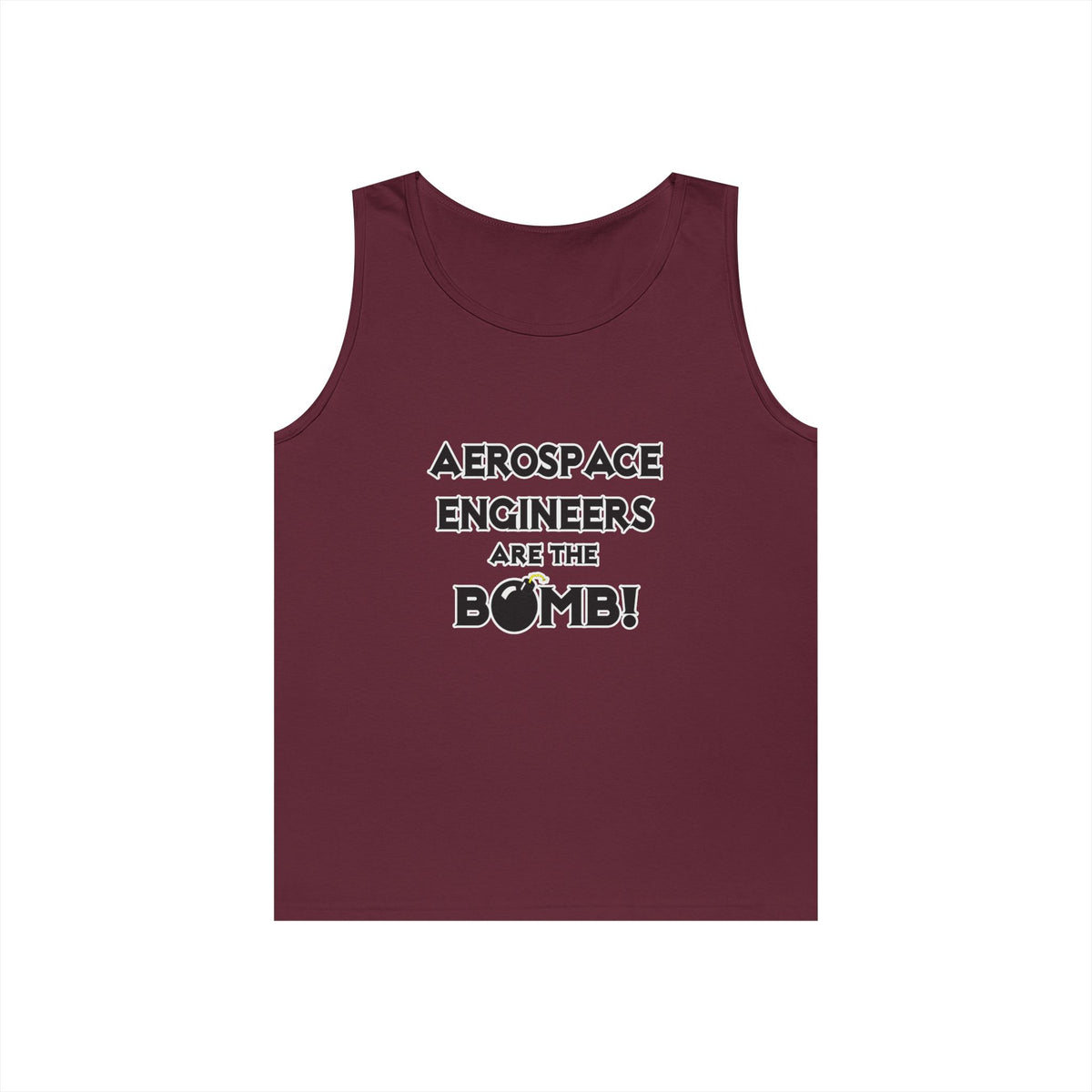 Aerospace Engineers Are The Bomb! - Unisex Heavy Cotton Tank Top
