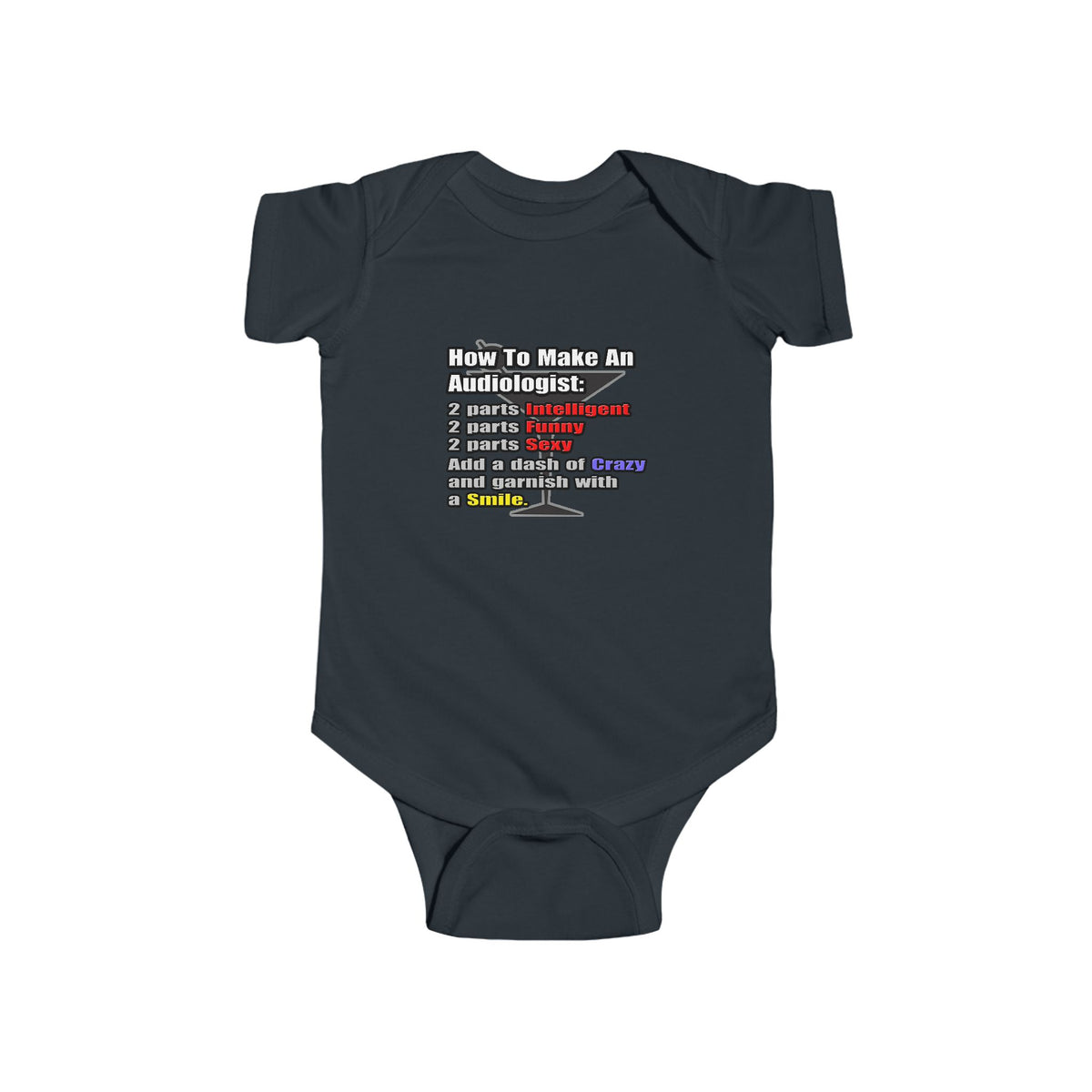 How To Make an Audiologist - Infant Fine Jersey Bodysuit