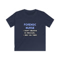Miracles and Forensic Nurses - Kids Softstyle Tee