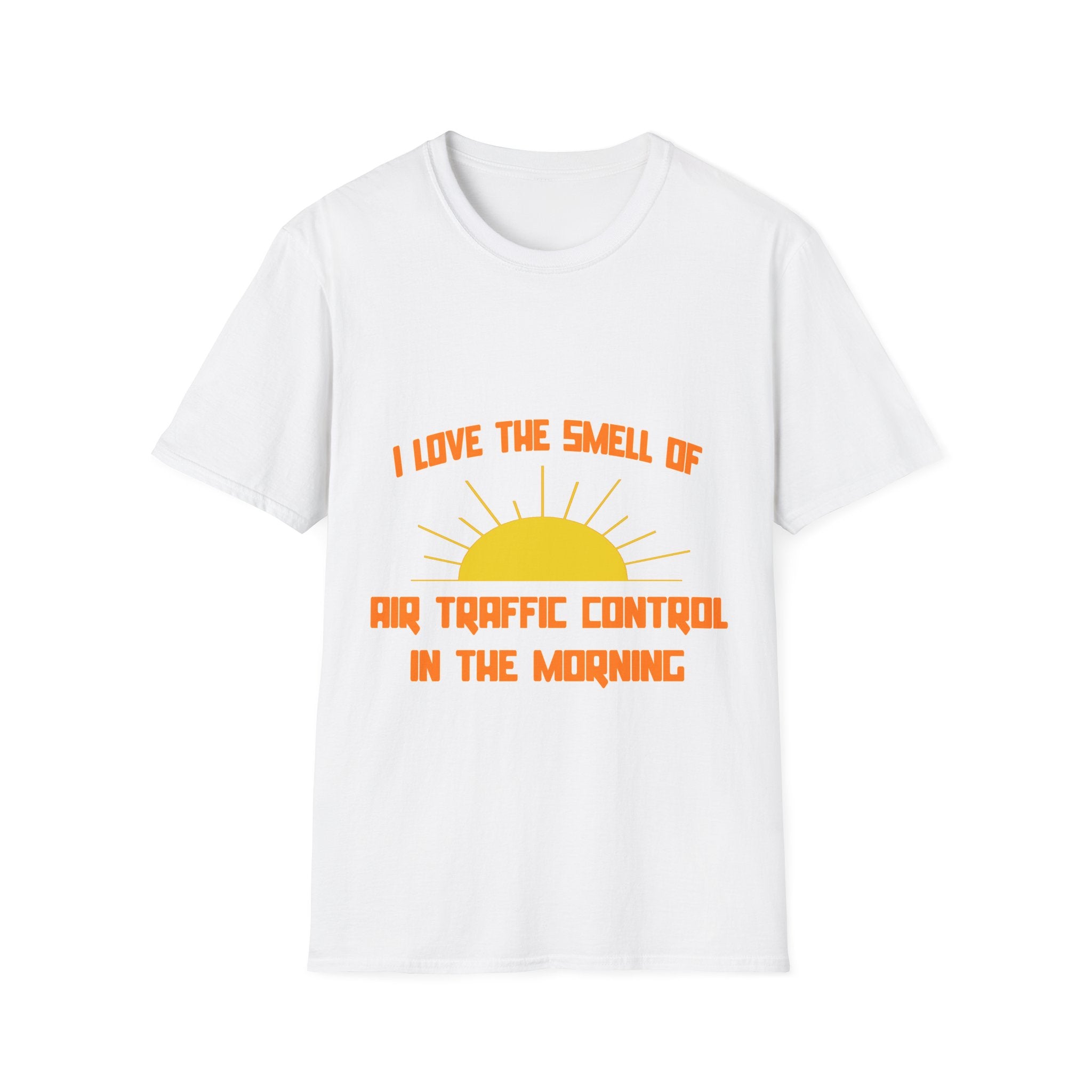 Smell of Air Traffic Control in the Morning - Unisex Softstyle T-Shirt