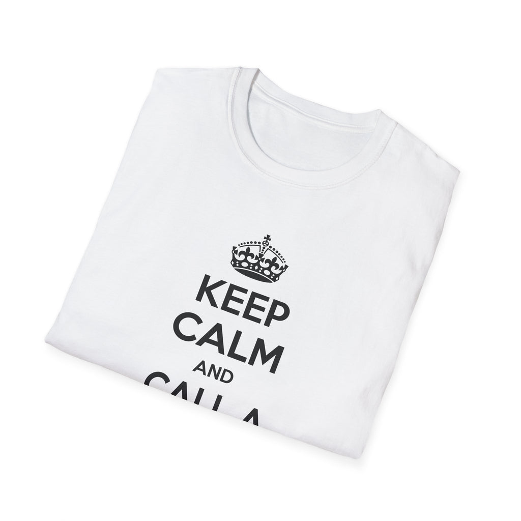 Keep Calm and Call a Cardiologist - Unisex Softstyle T-Shirt