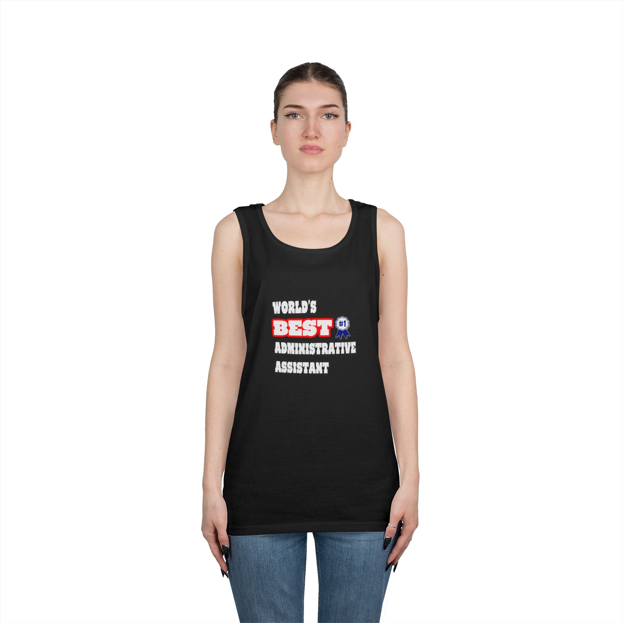 World's Best Administrative Assistant - Unisex Heavy Cotton Tank Top
