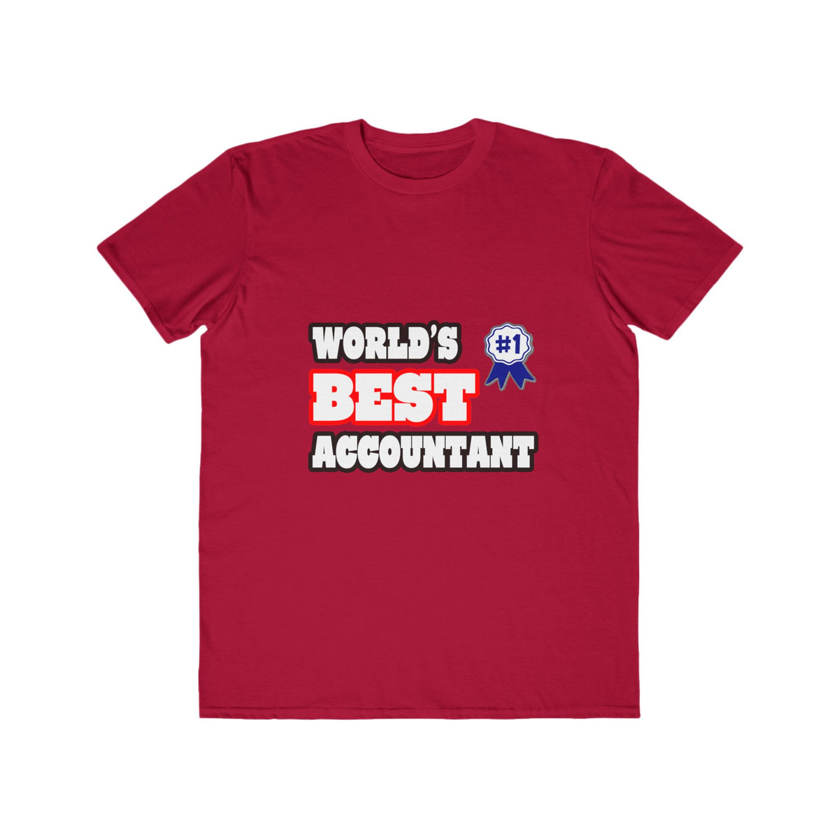 World's Best Accountant - Men's Lightweight Fashion Tee
