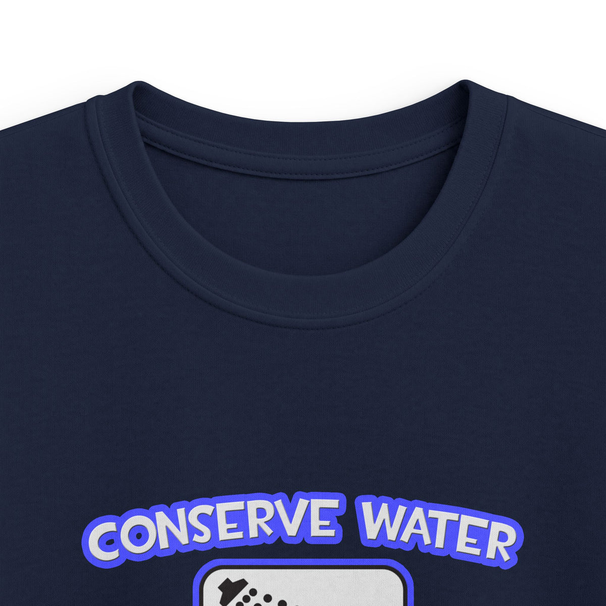 Conserve Water .. Shower With a Doctor - Kids Softstyle Tee