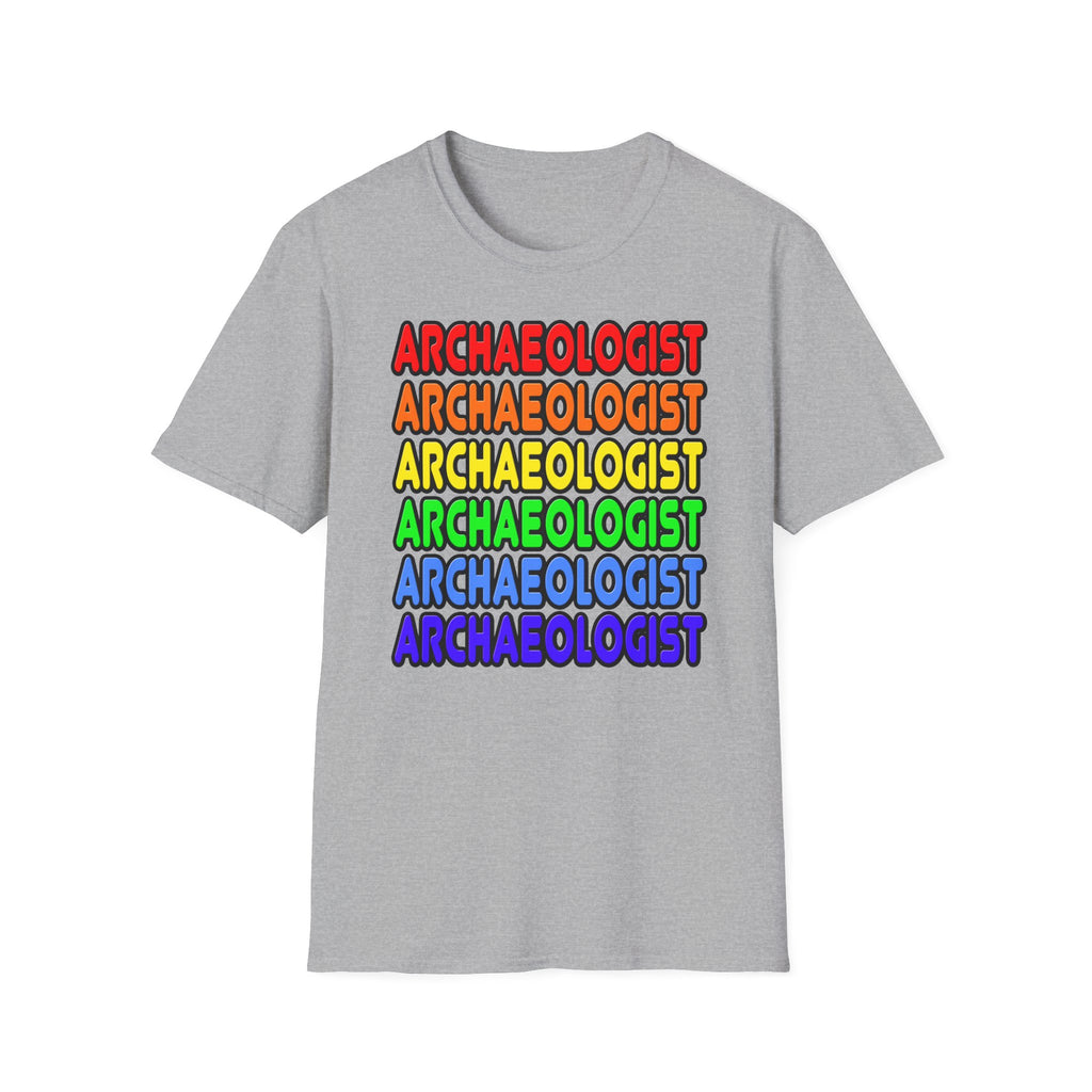 Rainbow Archaeologist - Unisex Softstyle T-Shirt