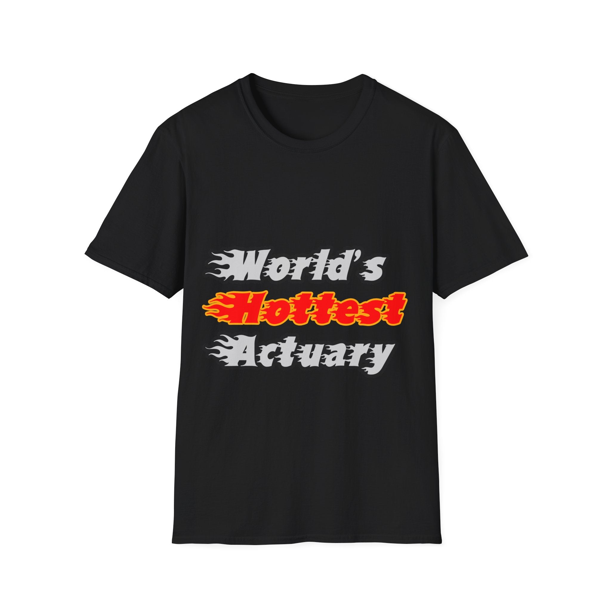 World's Hottest Actuary - Unisex Softstyle T-Shirt