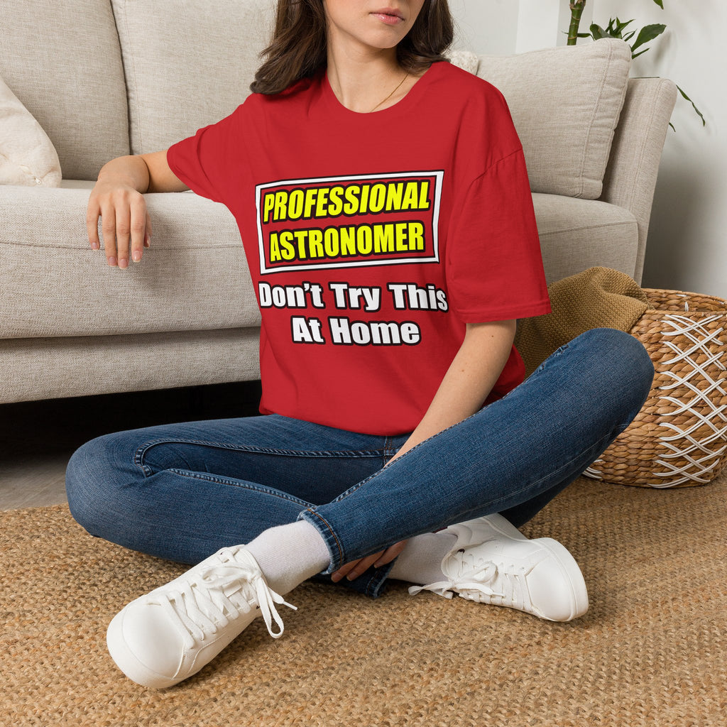 Professional Astronomer...Joke - Unisex Softstyle T-Shirt