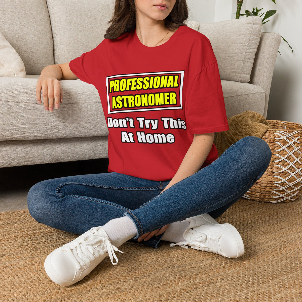 Professional Astronomer...Joke - Unisex Softstyle T-Shirt