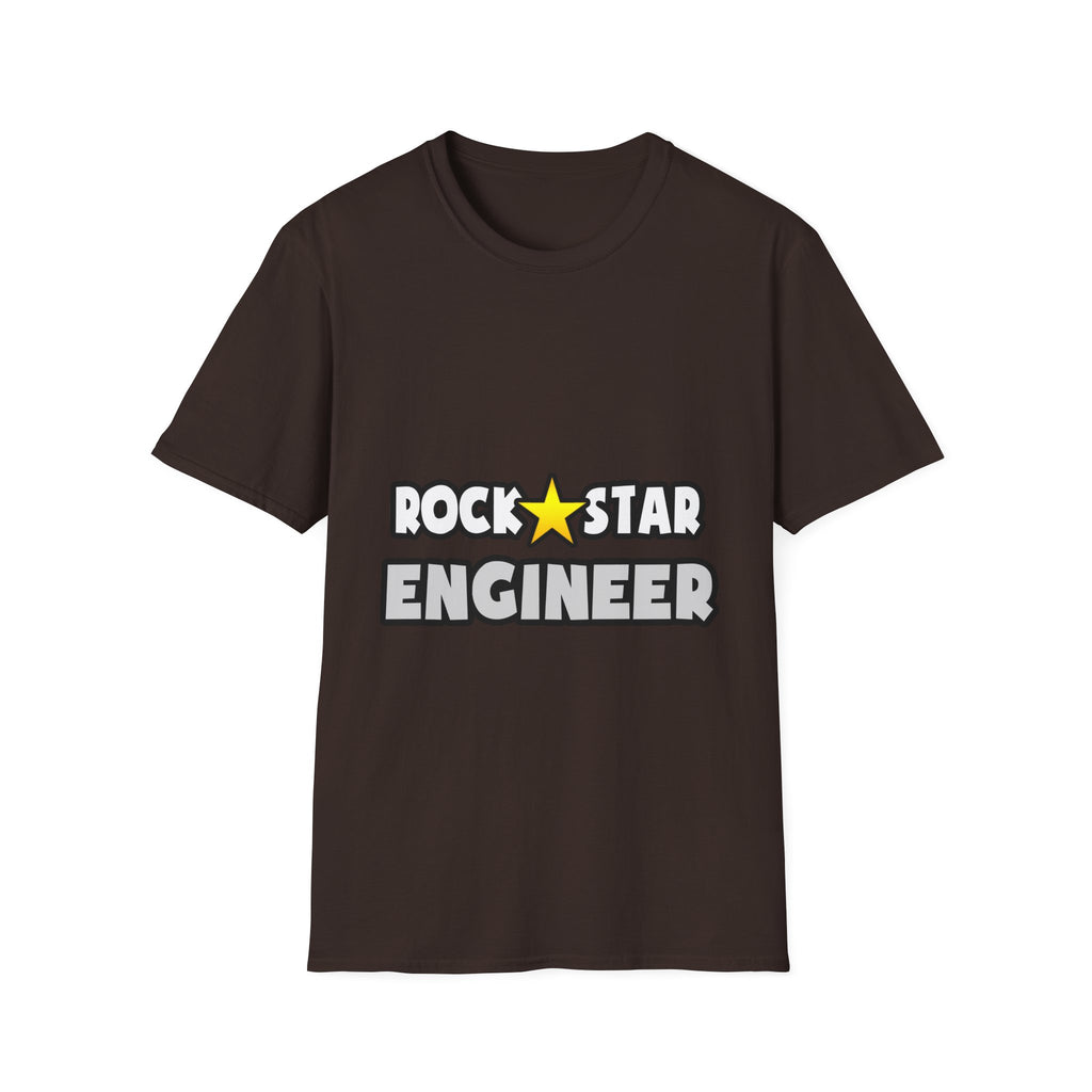 Rock Star Engineer (2) - Unisex Softstyle T-Shirt