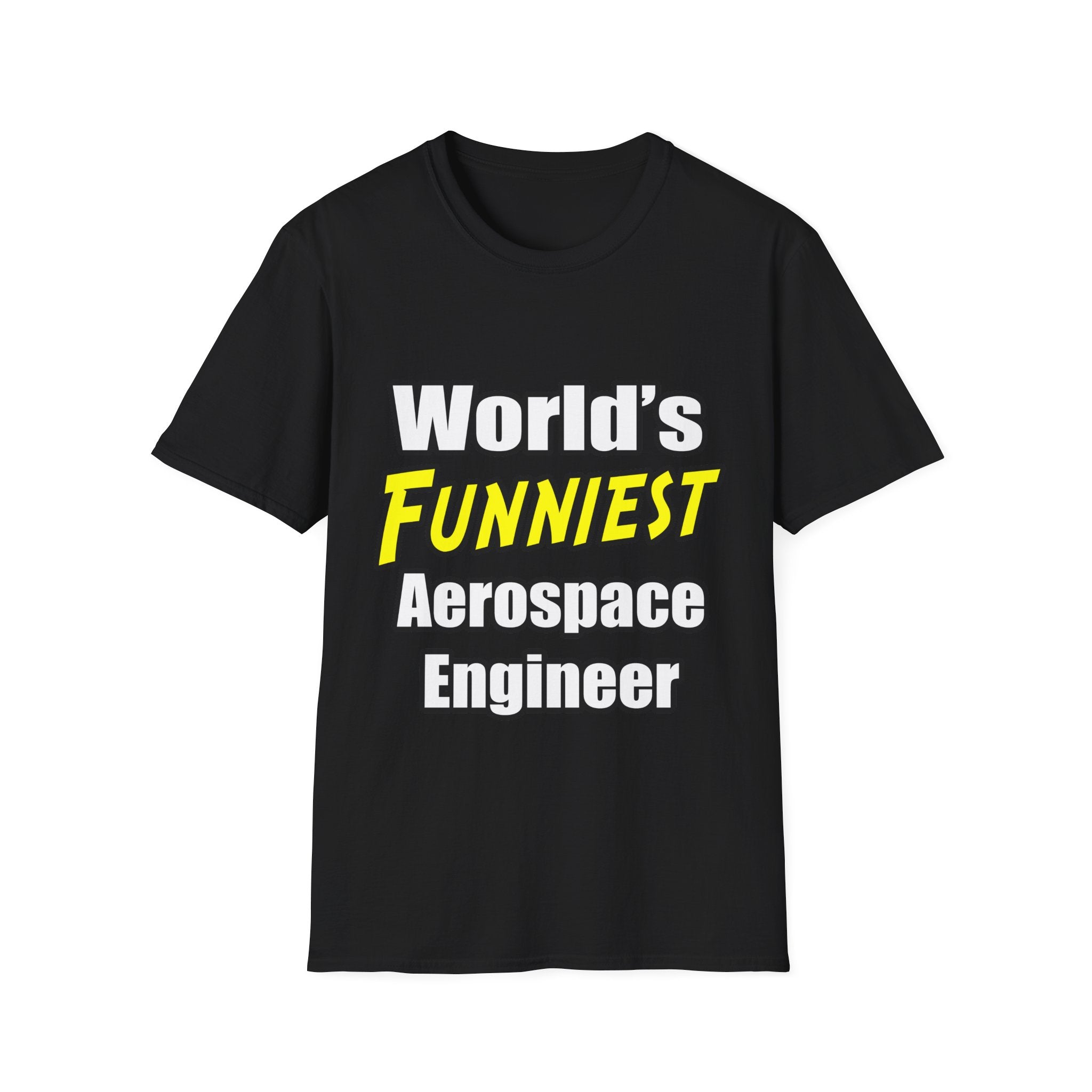 World's Funniest Aerospace Engineer - Unisex Softstyle T-Shirt