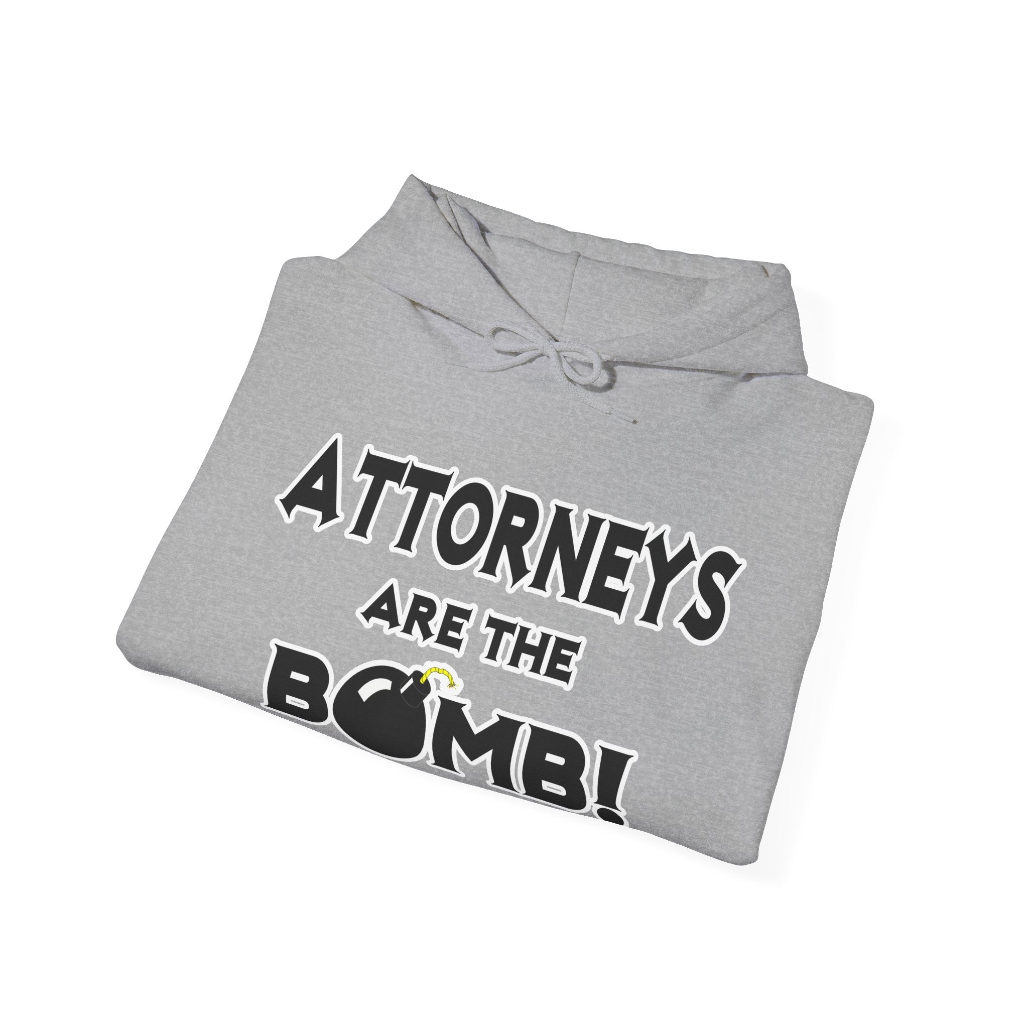 Attorneys Are The Bomb! - Unisex Heavy Blend™ Hooded Sweatshirt