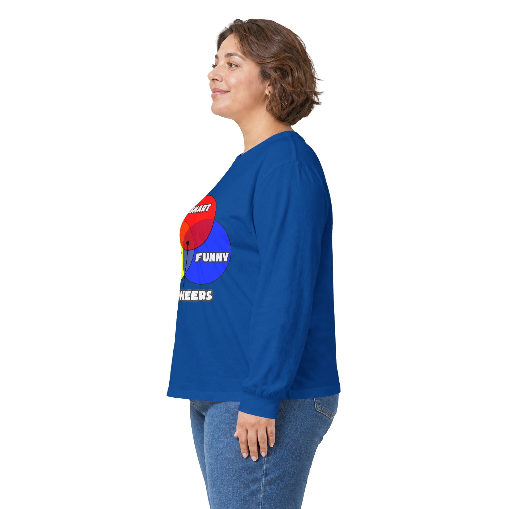Venn Diagram .. Engineers - Unisex Ultra Cotton Long Sleeve Tee