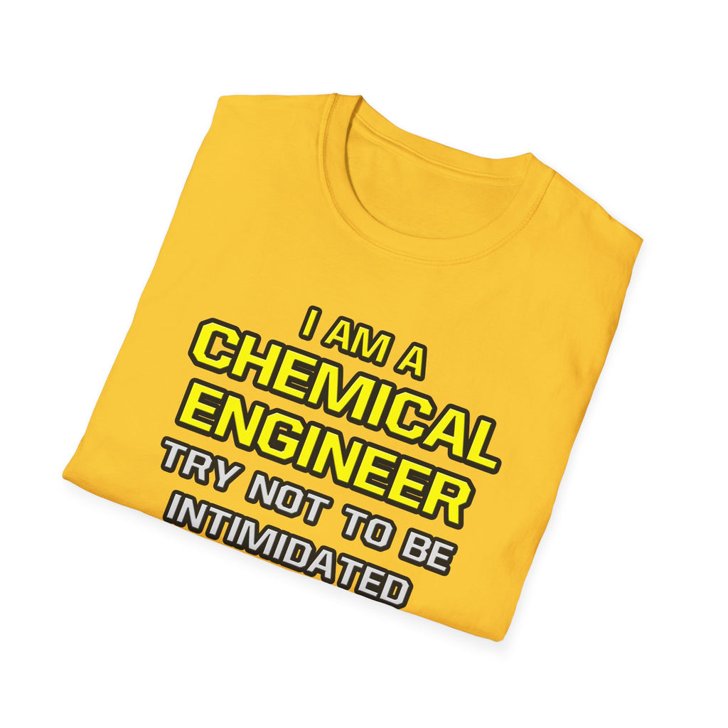 Chemical Engineer...Superior Intelligence - Unisex Softstyle T-Shirt