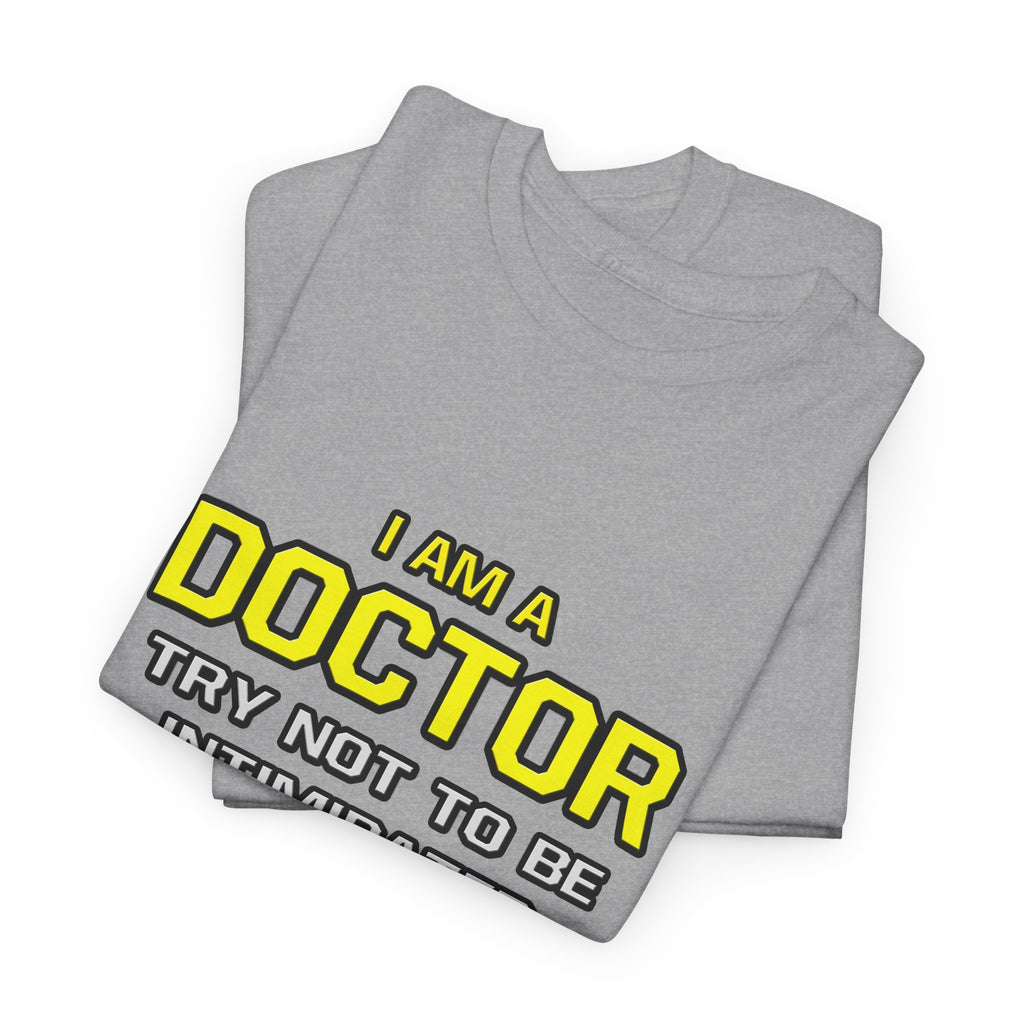 Doctor...Superior Intelligence - Unisex Heavy Cotton Tee